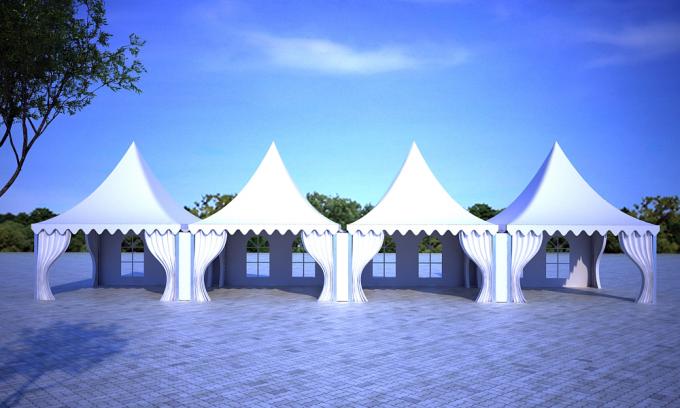 Tenda foranea impermeabile di nozze del partito della tenda del partito della pagoda della tela 6x6