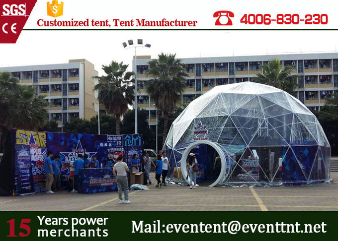 grande tenda eccellente della cupola geodetica del diametro 10m per gli eventi di mostra