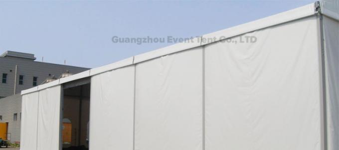 Il magazzino temporaneo struttura il CE solare di bianco di piegatura della tenda all'aperto del magazzino