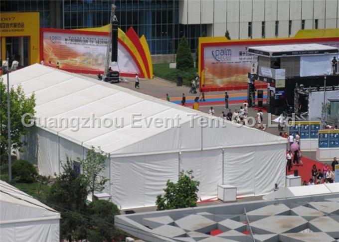 Forte tenda foranea automatica all'aperto ignifuga, grande tenda di mostra del partito sulle vendite
