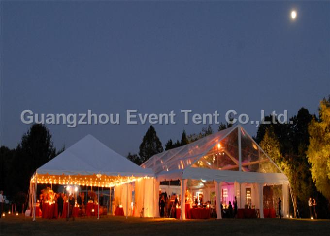 Tende resistenti per il campeggio, tenda chiara della forte struttura di nozze del tetto con 200 la persona Seat