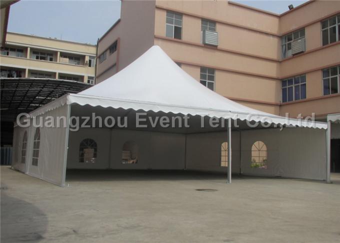 Pelle resistente del PVC delle tende della pagoda di matrimonio della tenda della festa nuziale con la struttura di alluminio