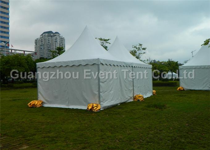 Pagoda/gazeboTent con pelle bianca trasparente, tenda del baldacchino del partito per nozze