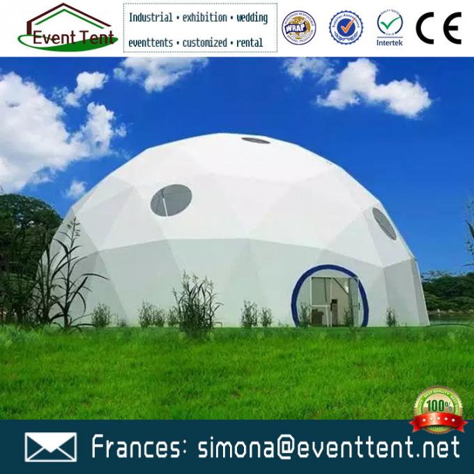 Grande pubblicità di campagna del partito di ForEvening della tenda della cupola geodetica della struttura d'acciaio