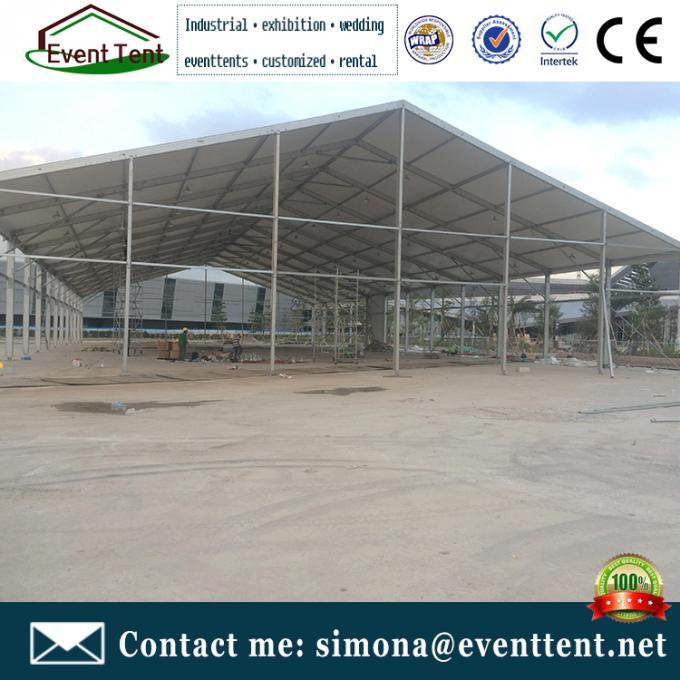 Grande un materiale di alluminio della struttura della tenda del partito della tenda della struttura con il sistema SGS del pavimento