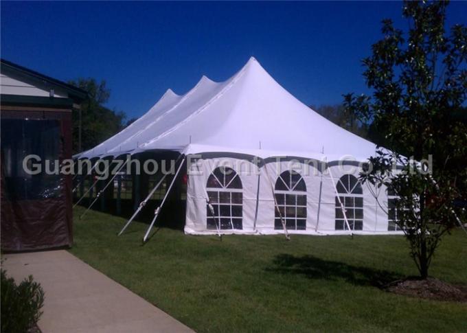 grande tenda Freeform bianca di allungamento di 30m con bloccato - fuori copertura del tetto del sole