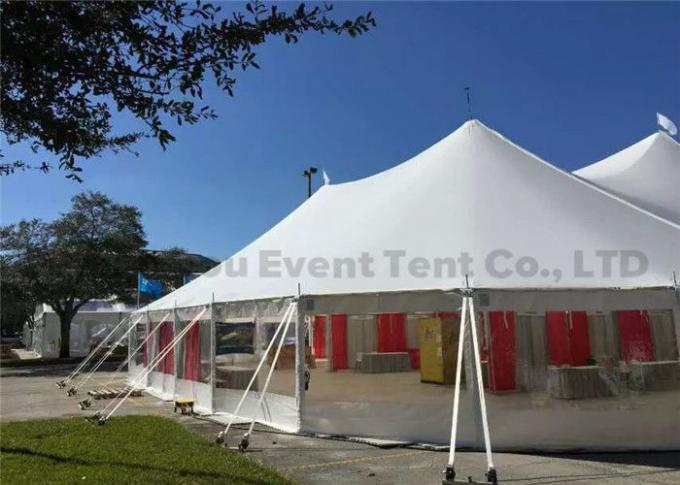 Tenda del baldacchino di pop-up con la struttura di alluminio, tende di campeggio della seconda mano antivento