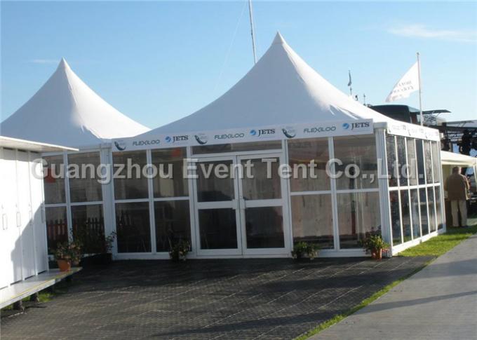 tenda di alluminio del partito della pagoda da 15 x 15 m. per il riparo dell'automobile o carport e fiera commerciale automatica