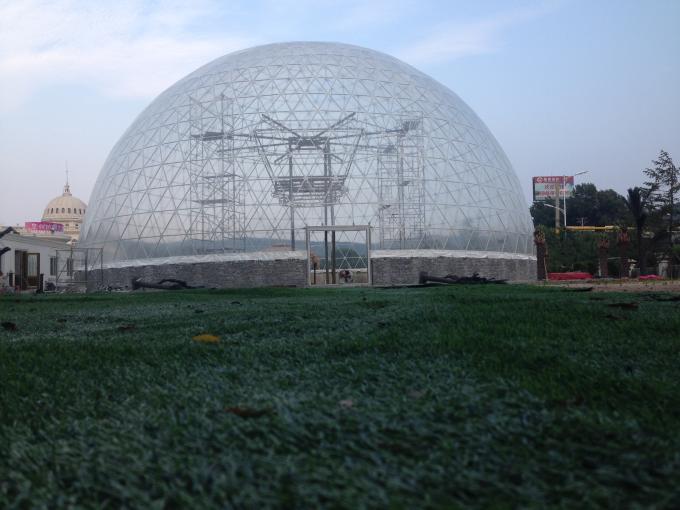 Tende all'aperto di evento del PVC della tenda trasparente impermeabile della cupola geodetica