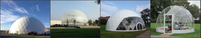 Grande tenda su misura geodetica all'aperto della cupola per gli eventi/mostra