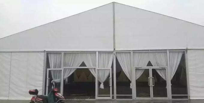 Tenda all'aperto bianca del magazzino di larghezza calda di vendita 20m con il tessuto impermeabile del PVC