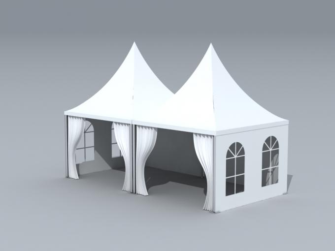 esportazione mobile Bahrain della tenda del baldacchino della festa nuziale della pagoda del tester 6x6