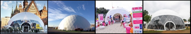 Tenda all'aperto del partito di mostra del PVC della mezza sfera della tenda trasparente della cupola geodetica
