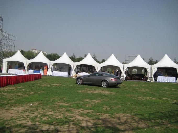 Tenda di campeggio della tela della tenda del partito della pagoda del gazebo 8x8 con la finestra francese