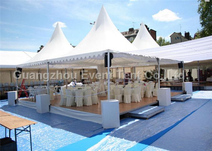 Tenda di alluminio del partito della pagoda di pagina 6m, tenda su ordinazione di nozze della tenda foranea