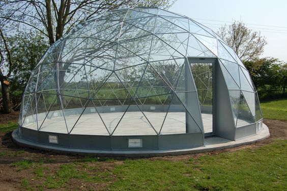 Grande tenda geodetica di vetro all'aperto commerciale della cupola per la serra
