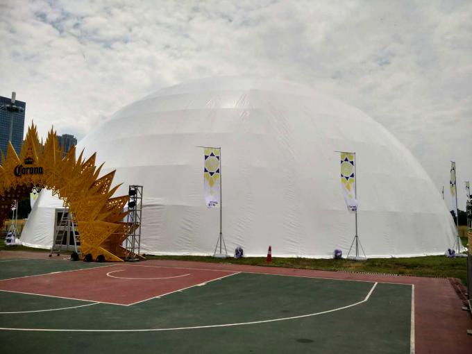 Grande tenda all'aperto 30M unica della cupola geodetica con la forte struttura