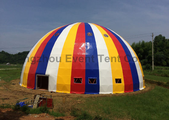 Porcellana tenda della cupola della struttura d'acciaio del carico della neve di 40m grande per la festa nuziale fornitore