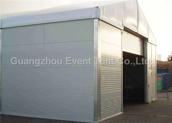 Porcellana Strutture di stoccaggio temporaneo per l'officina/tenda industriale di stoccaggio con la copertura impermeabile fornitore