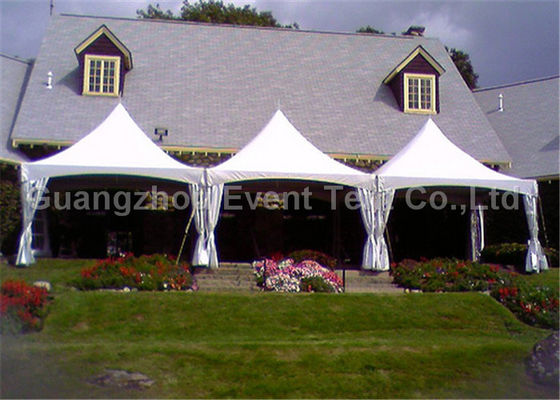 Porcellana Bianco di lusso di stile della pagoda della tenda della tenda foranea di pop-up della pagoda per il campeggio della famiglia fornitore