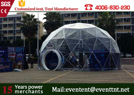 Porcellana grande tenda eccellente della cupola geodetica del diametro 10m per gli eventi di mostra fornitore