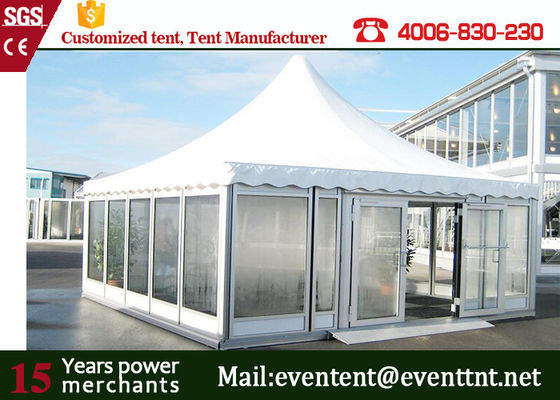 Porcellana L'evento ha prefabbricato la tenda di vetro speciale della pagoda della costruzione dell'hotel per la mostra fornitore