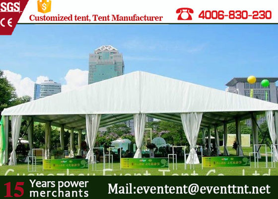 Porcellana Resistenza UV su misura tenda della festa nuziale di 500 persone con la copertura bianca fornitore
