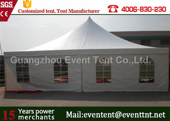 Porcellana tenda di alluminio del partito della pagoda da 15 x 15 m. per il riparo dell'automobile o carport e fiera commerciale automatica fornitore