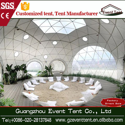 Porcellana Tenda enorme della cupola geodetica di modo, tenda all'aperto del partito della tenda foranea di eventi fornitore
