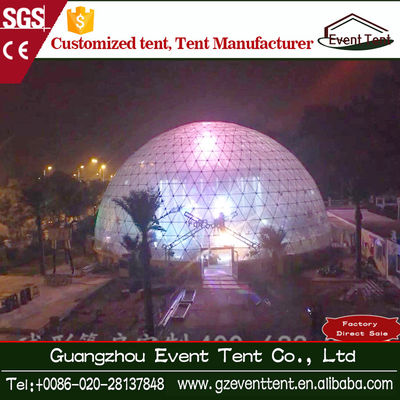 Porcellana Hotel della tenda della cupola geodetica della struttura Q235/partito d'acciaio dieci di modo fornitore