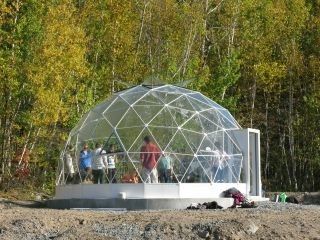 Porcellana Tende sferiche della struttura all'aperto di Matel con i diametri 30m - 60m della copertura della vetroresina fornitore