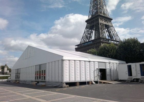 Porcellana tenda all'aperto inossidabile del magazzino della chiara portata di 30m per stoccaggio industriale fornitore