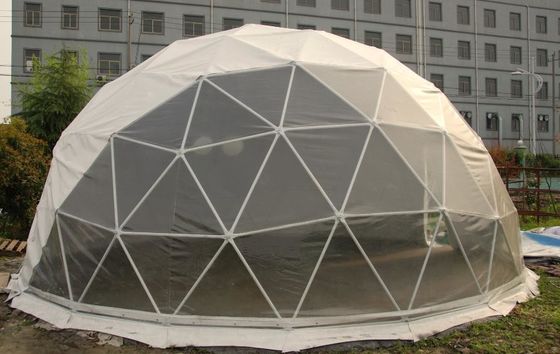 Porcellana Grande tenda d'acciaio geodetica antivento inossidabile della cupola per gli eventi fornitore