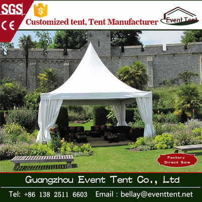 Porcellana Tende a forma di cono della tenda foranea della pagoda dell'alto picco, tende all'aperto 5m * 5m di nozze fornitore