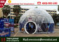 Tenda di campeggio della lega di alluminio chiara, tenda trasparente della cupola da 5m al diametro 40 fornitore