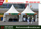 Copertura di PVC autopulente della tenda 650gsm del partito della pagoda con lo SGS duro della parete dell'ABS fornitore