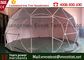 Tenda trasparente della cupola dei grandi del partito diametri di lusso della tenda 40 per gli eventi di 500+ persone fornitore