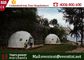 Diametri di lusso 6 - della cupola geodetica 6m della tenda di campeggio persona 8 con le chiare pareti fornitore