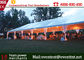La tenda foranea di lusso di evento della tenda della festa nuziale con l'ABS duro mura/parete di vetro facile monta fornitore