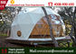 tenda di campeggio di lusso del pavimento di legno del diametro di 5m 6m 8m impermeabile per l'installazione facile dell'hotel all'aperto fornitore