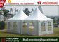 tenda all'aperto della pagoda di mostra 6x6m del PVC con la vendita delle finestre del PVC fornitore