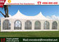 Tende resistenti regolabili bianche, tenda di Palo dell'alto picco per il grande partito di evento, hotel fornitore