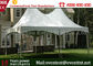 Tende resistenti regolabili bianche, tenda di Palo dell'alto picco per il grande partito di evento, hotel fornitore