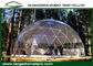 Tenda all'aperto del partito di mostra del PVC della mezza sfera della tenda trasparente della cupola geodetica fornitore