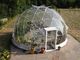 Tenda di vetro all'aperto della cupola geodetica di Glaming della mezza sfera con la struttura dell'iglù fornitore
