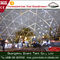 Tenda trasparente della cupola geodetica del PVC della struttura d'acciaio, diametro 6m-12m fornitore