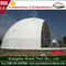 Diametro gonfiabile resistente 4-60m della tenda della struttura d'acciaio della tenda della cupola geodetica dello strappo bianco fornitore