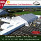 Tetto curvo tenda della copertura di PVC del hangar per aerei dell'aeroplano un tempo di impiego lungo della tenda di forma fornitore