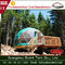 Adatti a prova acqua i 10m rossi grande tenda della cupola per sistemazione/hotel fornitore