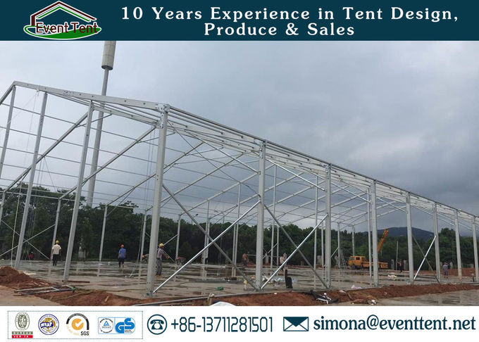 Tenda gigante di lusso della struttura della struttura A della portata di 3000 persone chiara per l'evento